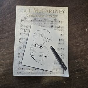Paul McCartney Composer Artist Music Art Sheet The Beatles Book